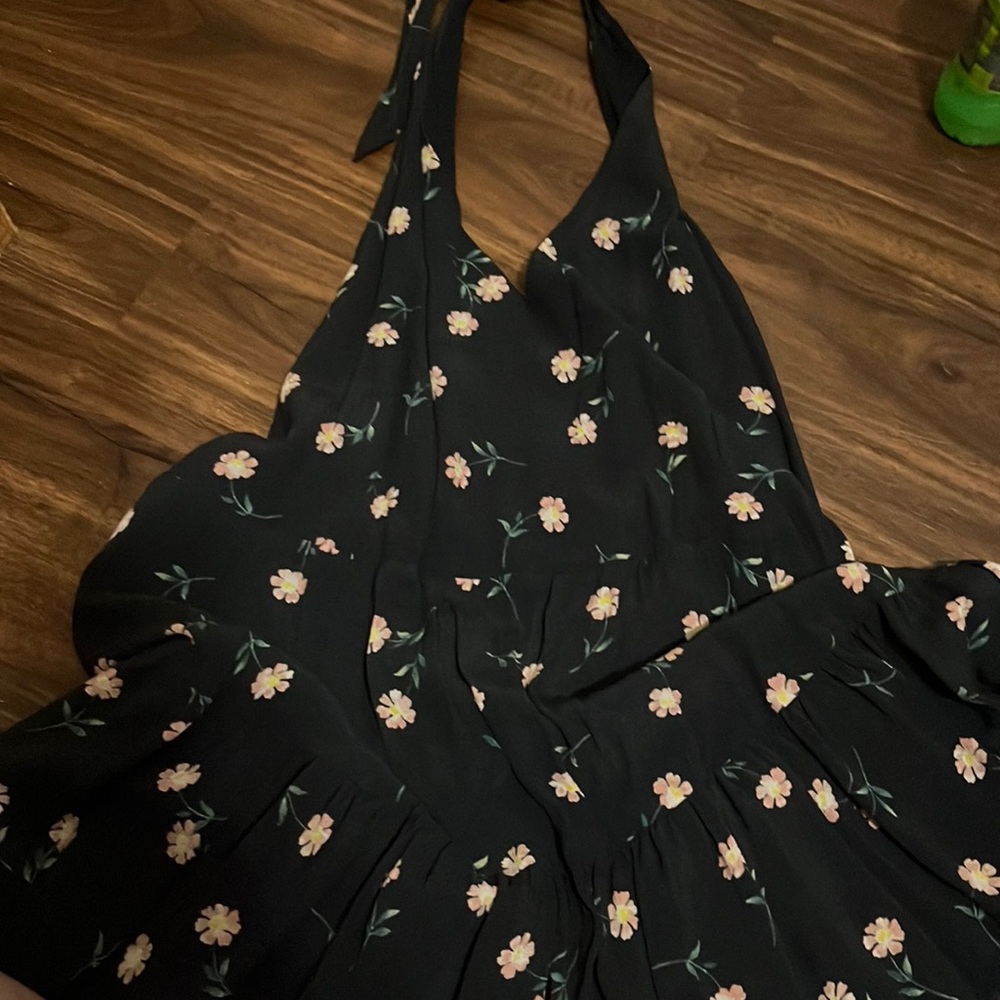 Halter tank with open back